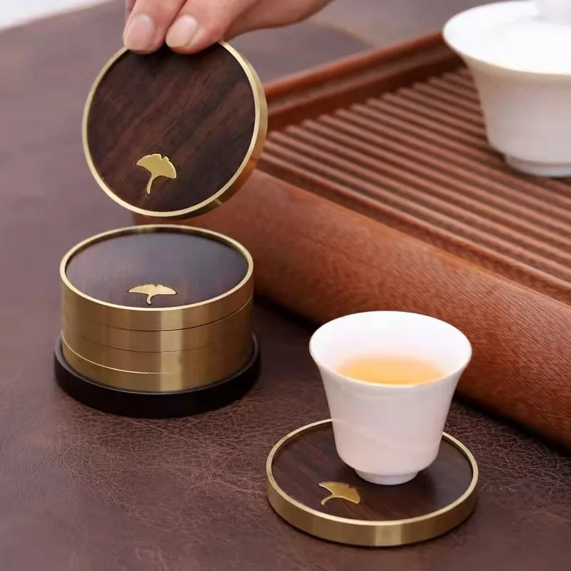 Ginkgo Artisan Coaster Collection