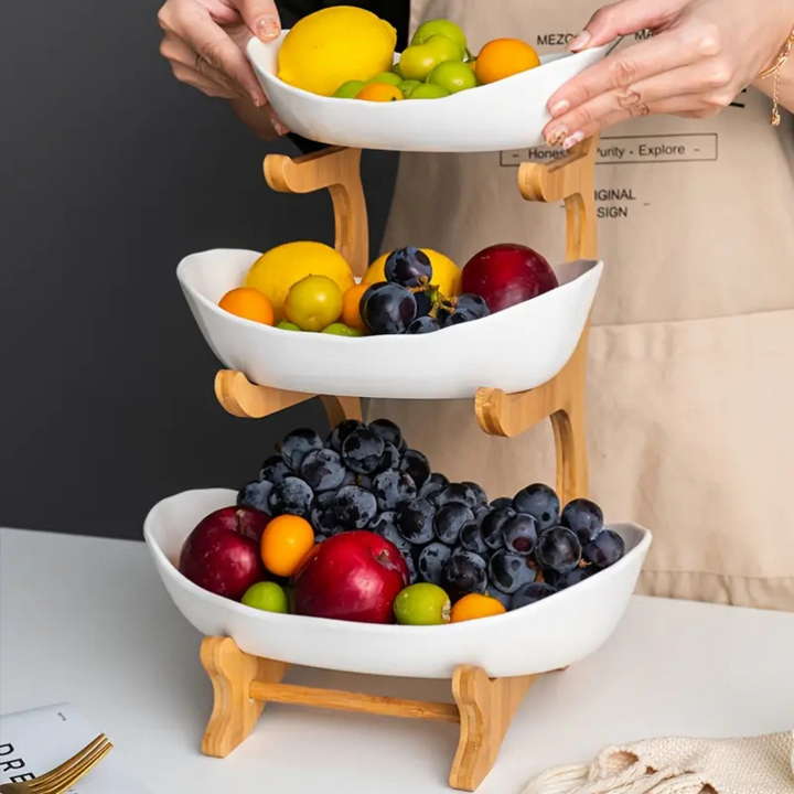 Rustic Charm Tray Shelves
