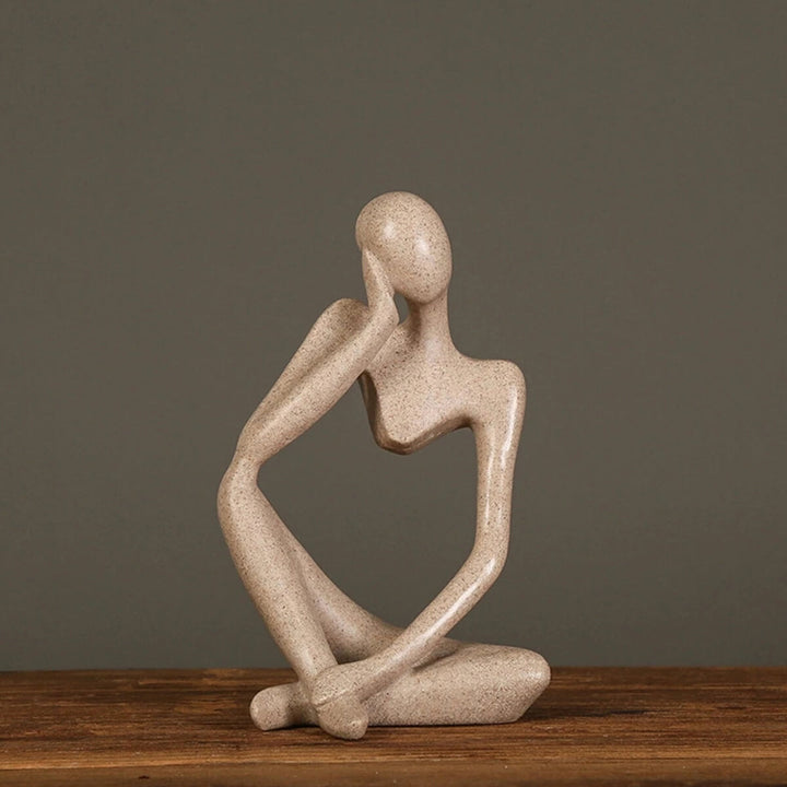 Abstract Thinker Desk Decor