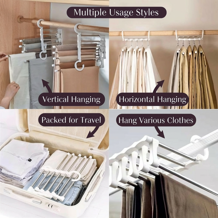 Multi-Functional Pants Rack
