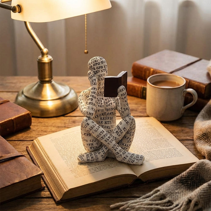 Bookworm Sculpture