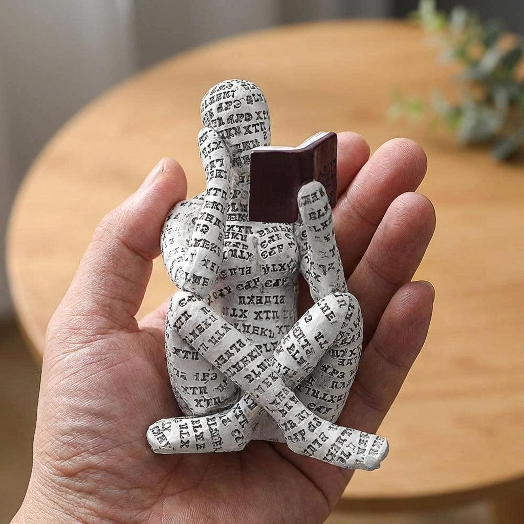 Bookworm Sculpture