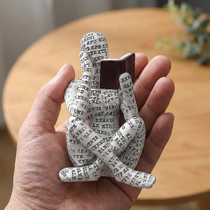 Bookworm Sculpture